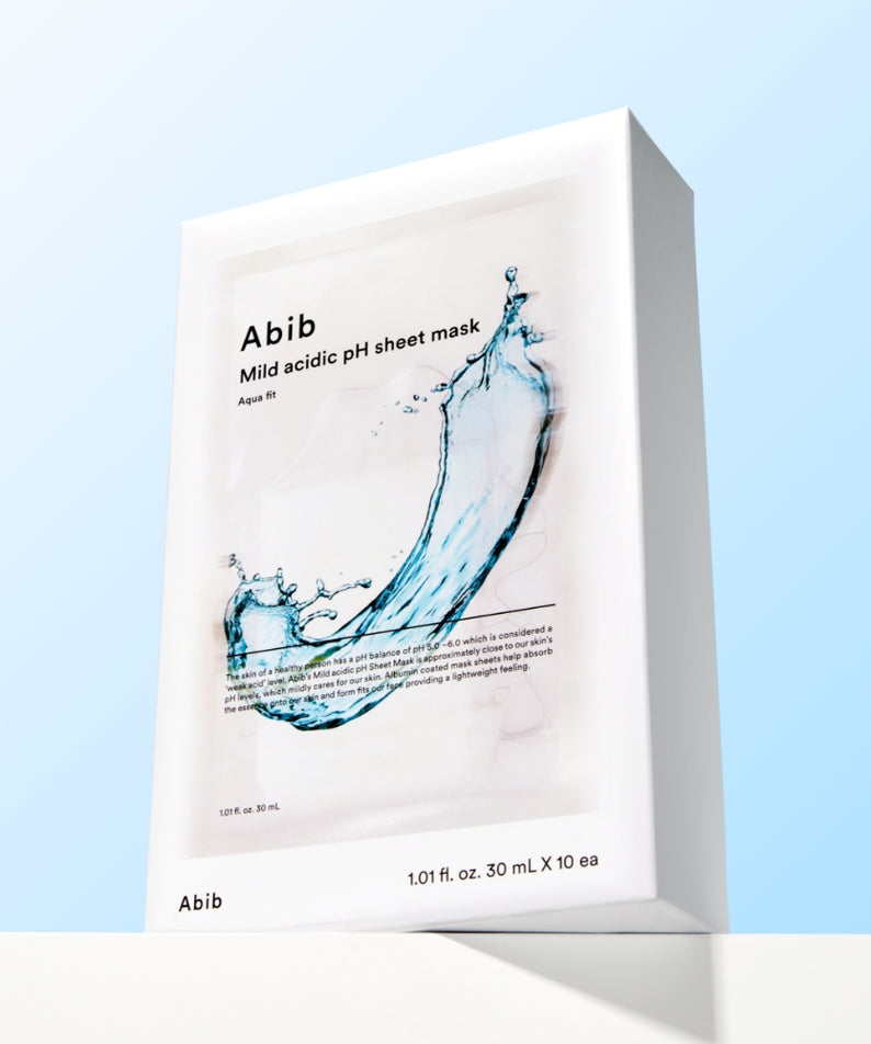 ABIB Mild Acidic pH Sheet Mask Aqua Fit 10 Sheets