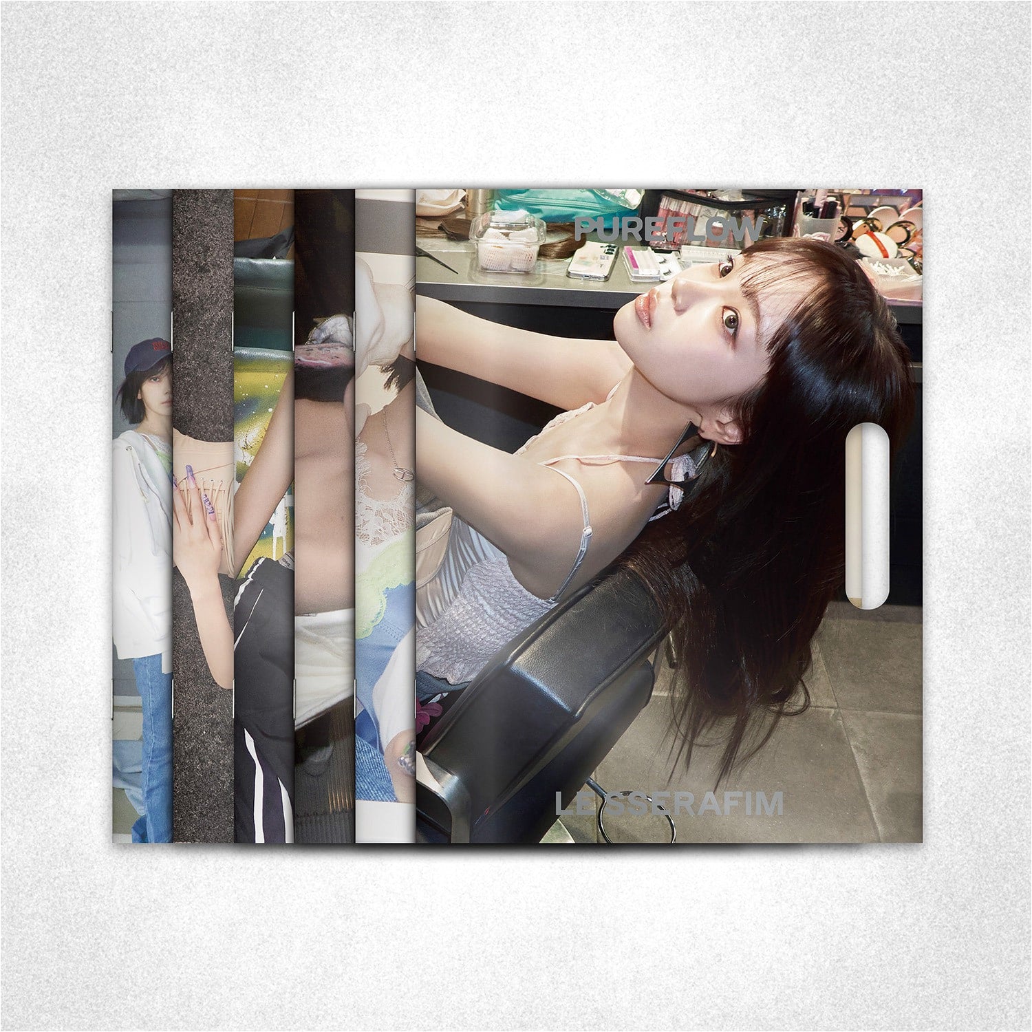 LE SSERAFIM - 2nd Studio Album ‘PUREFLOW’ pt.1 (COMPACT ver.)(Set of 6) - Kpop Album Koolseoul