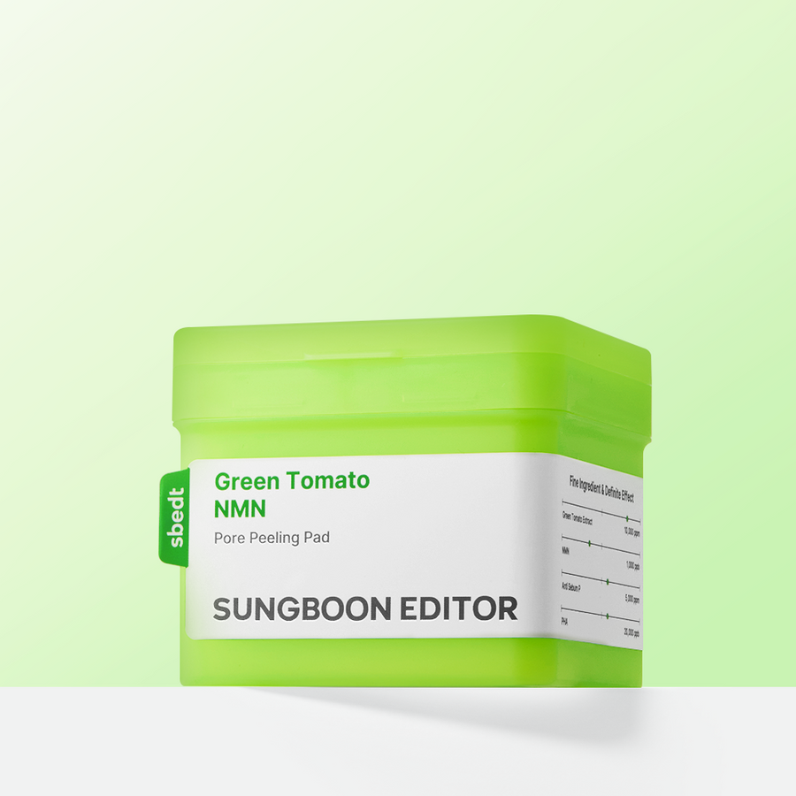 SUNGBOON EDITOR Green Tomato Pore Chemical exfoliant 60 pcs