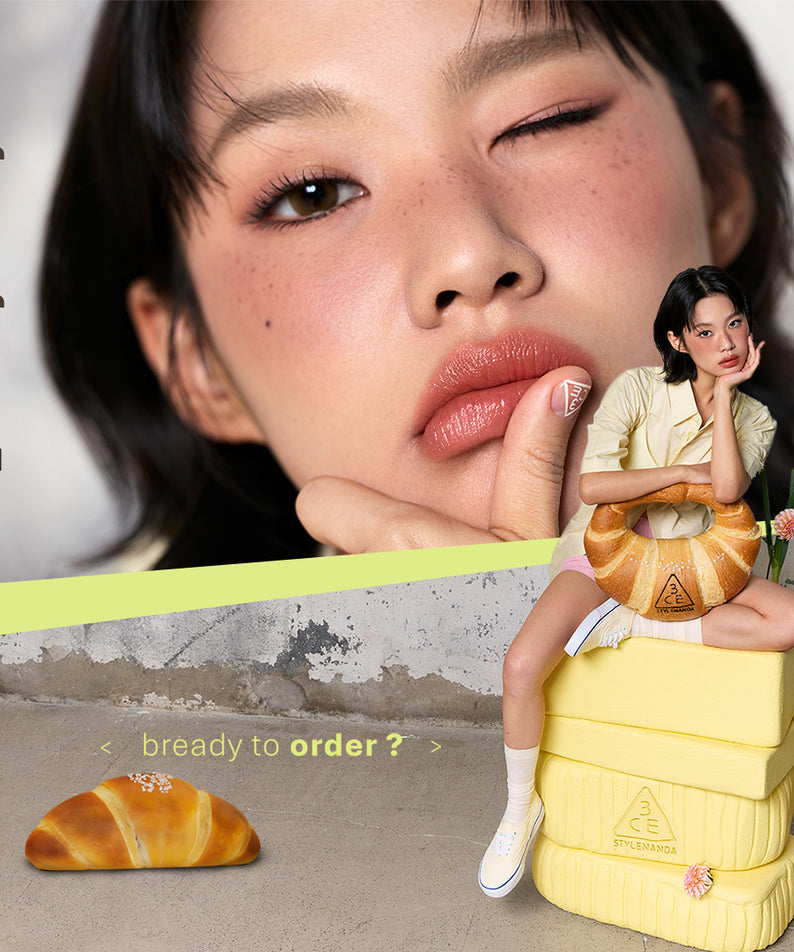 3CE Glaze Lip Glow Color Baker Edition