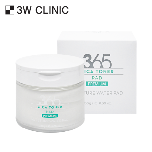 3W Clinic 365デイズシカトナーパッド 70枚 280g