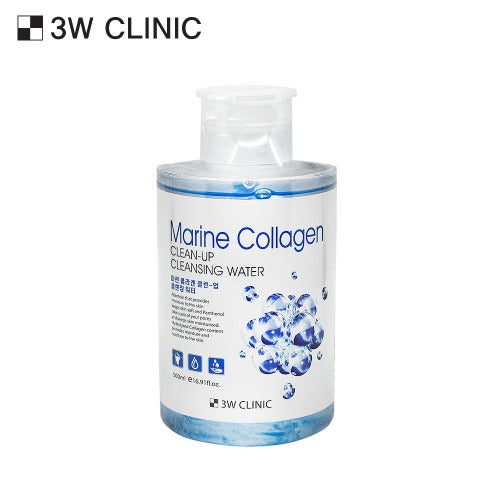 3W Clinic Clean-Up Cleansing Water 500ml
