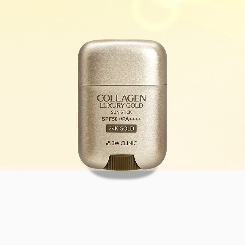 3W Clinic Collagen & Luxury Gold Sun Stick 18g