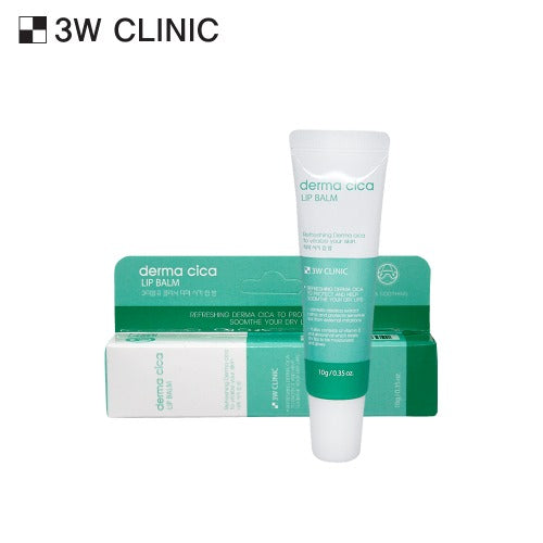 3W CLINIC Derma Cica Lip Balm 10g | Kool Seoul