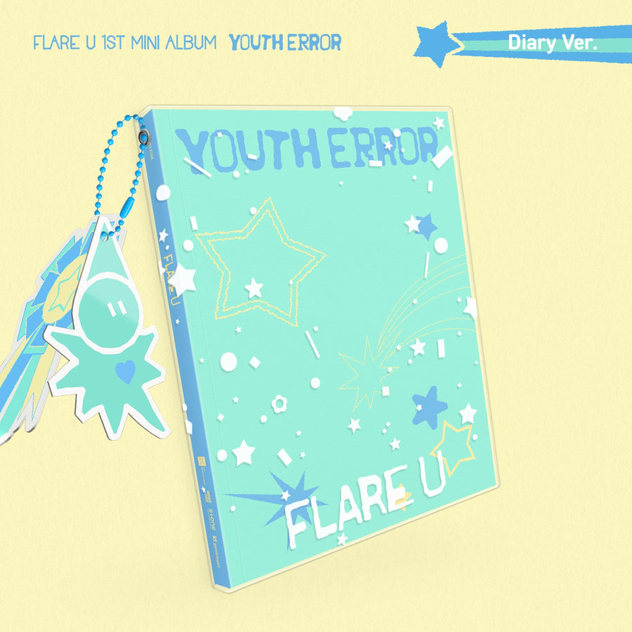 FLARE U - 1st Mini Album [YOUTH ERROR] (Diary Ver.) - Album Kpop