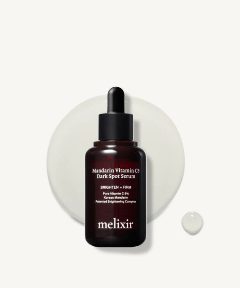 MELIXIR Mandarin Vitamin C5 Dark Spot Serum 30ml Duo