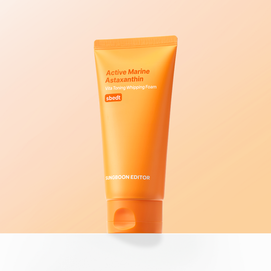 SUNGBOON EDITOR Marine Astaxanthin Cleansing foam 120ml