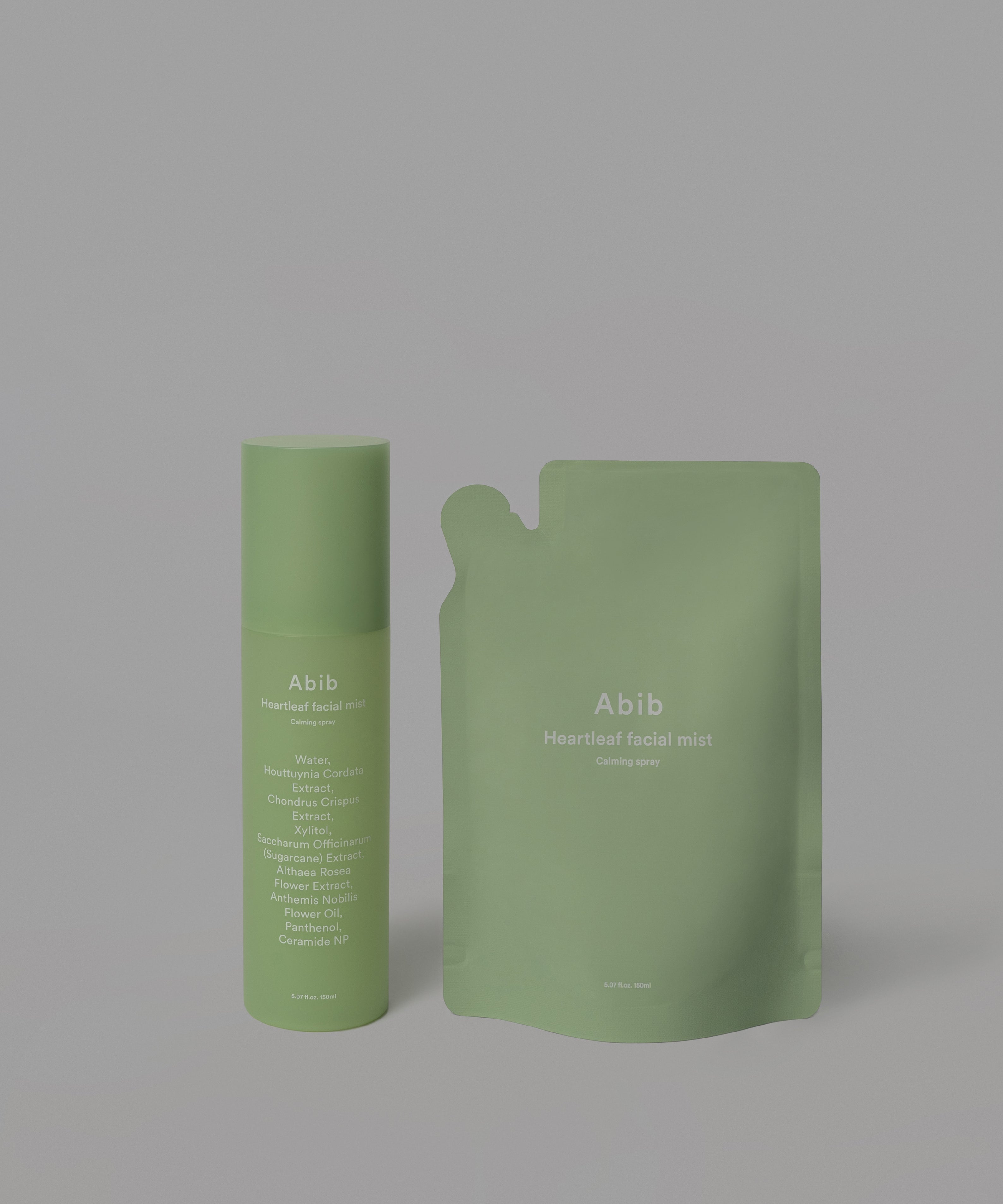 ABIB Heartleaf Facial Mist Calming Spray 150ml + Refill