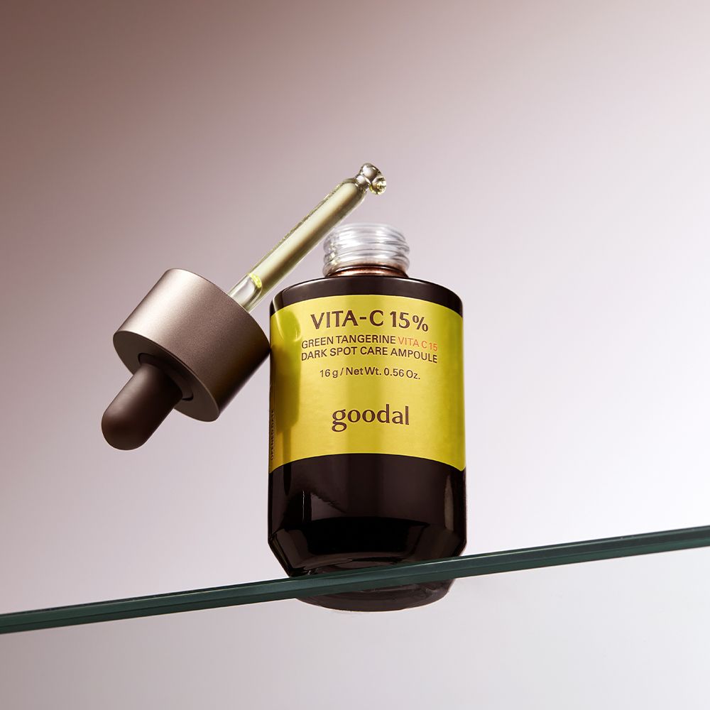 GOODAL Green Tangerine Vita C15 Dark Spot Care Ampoule