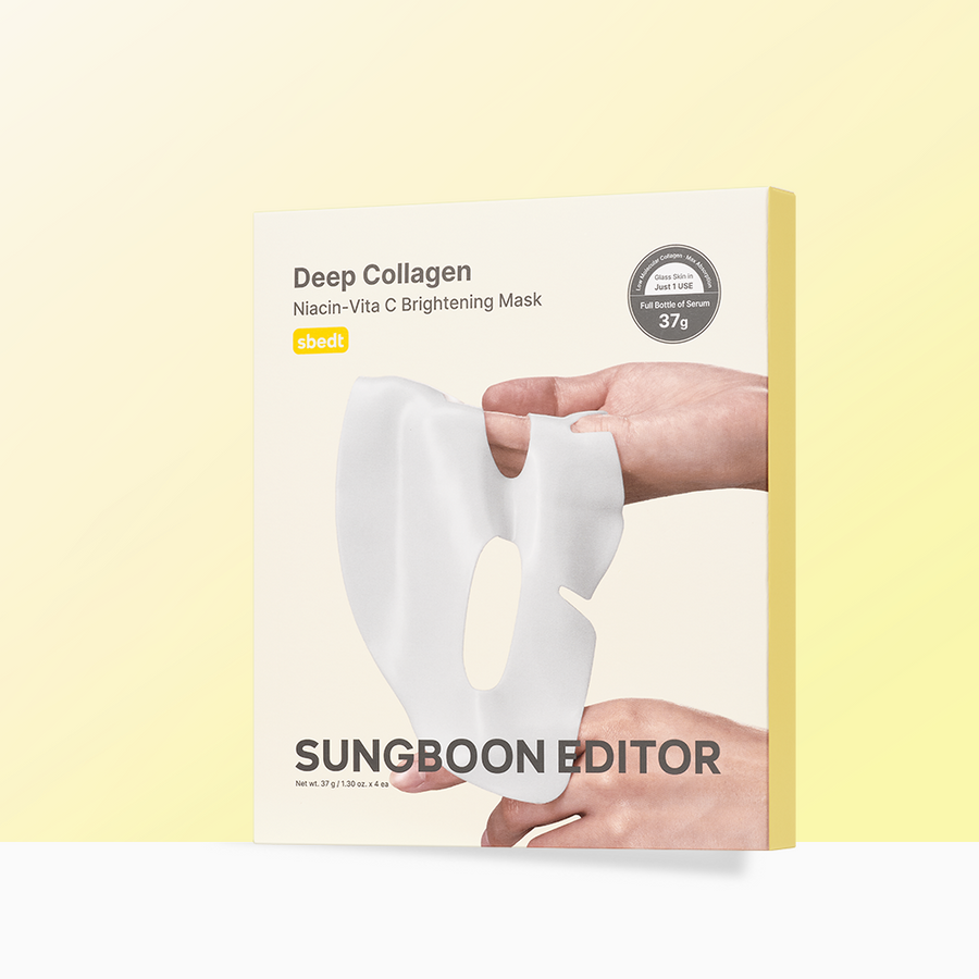 SUNGBOON EDITOR Deep Collagen Sheet mask 4 pcs
