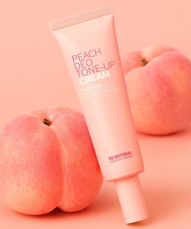 SO NATURAL Dry Underarm Peach Deo Tone Up Cream 50ml