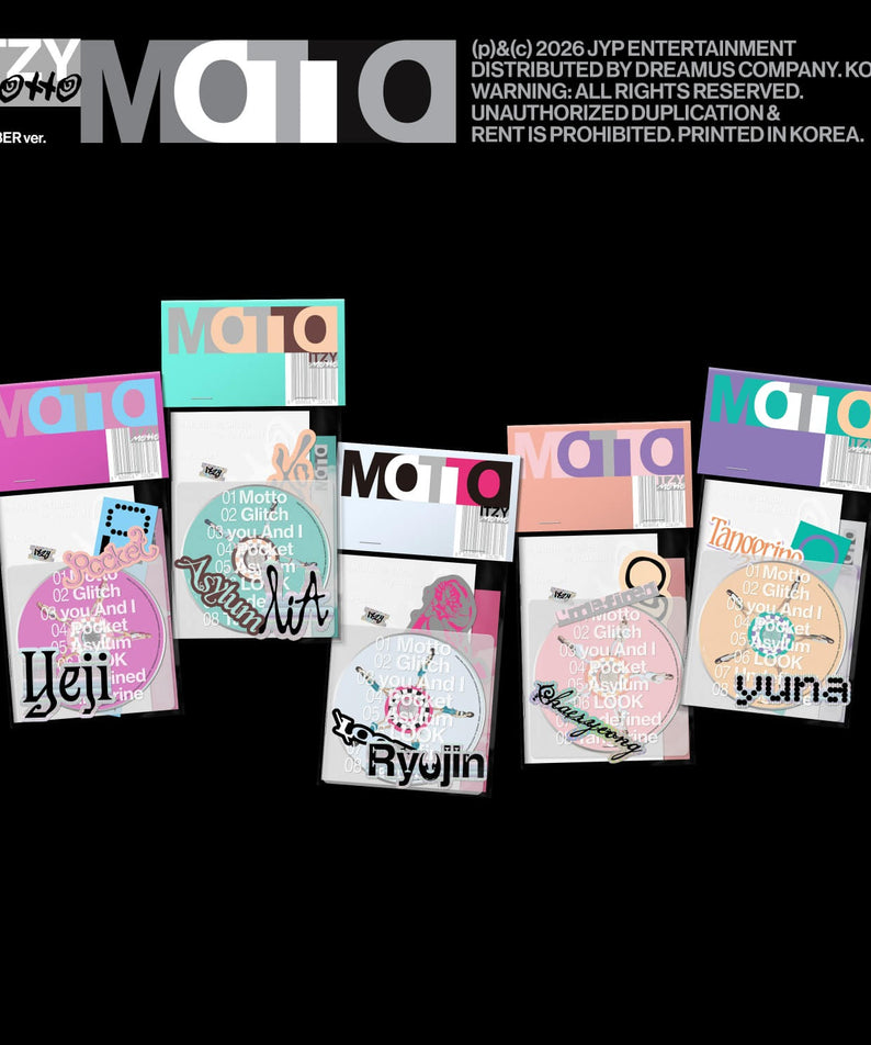 ITZY - [Motto] MEMBER Ver. (Random 1 of 5) - Kpop Album Koolseoul
