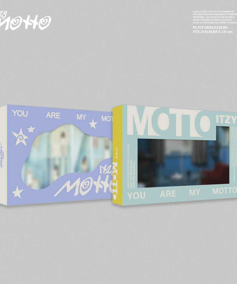 ITZY - [Motto] POCAALBUM Ver. (Random 1 of 2) - Kpop Album Koolseoul