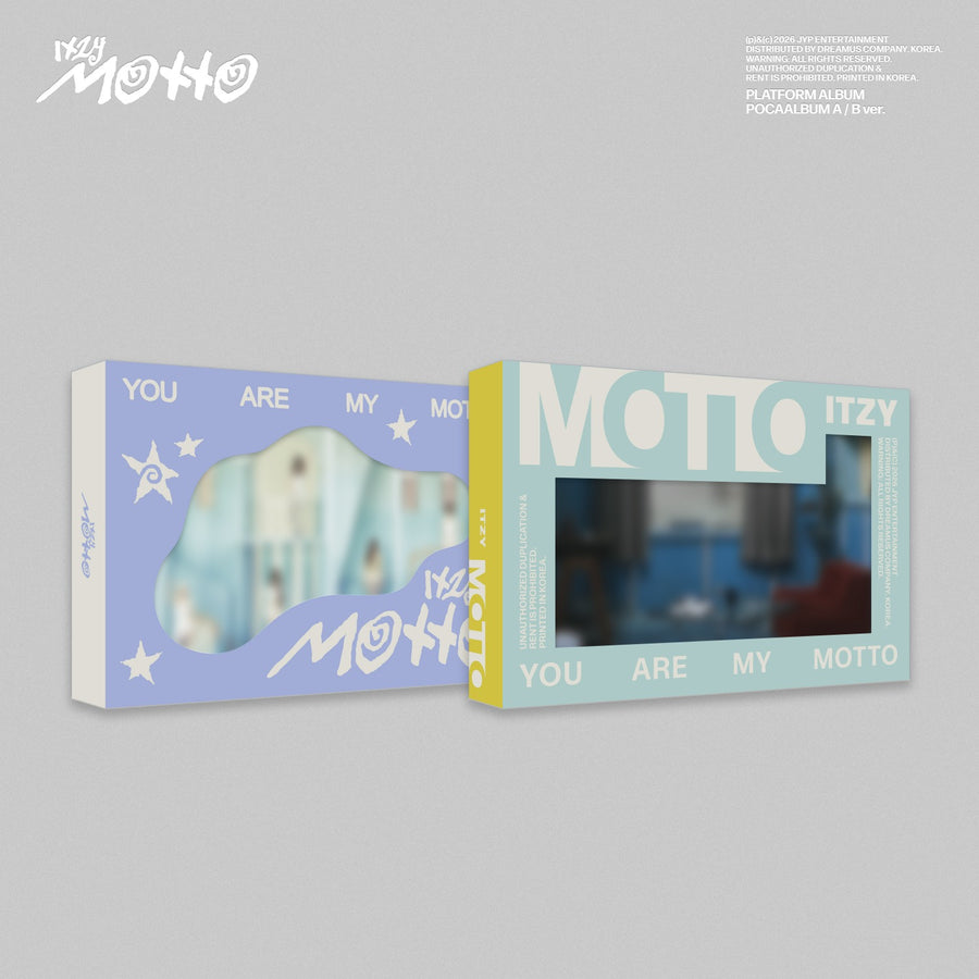 ITZY - [Motto] POCAALBUM Ver. (Random 1 of 2) - Album Kpop