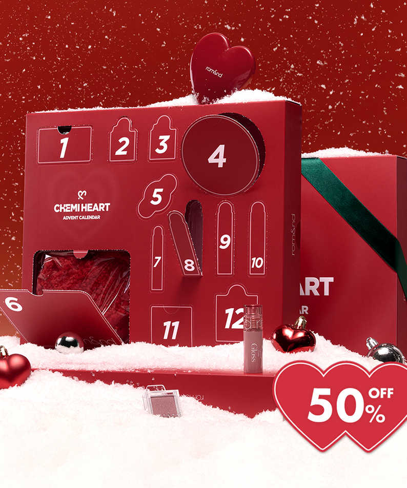 ROM&ND Chemi Heart Advent Calendar (Warm/Cool)