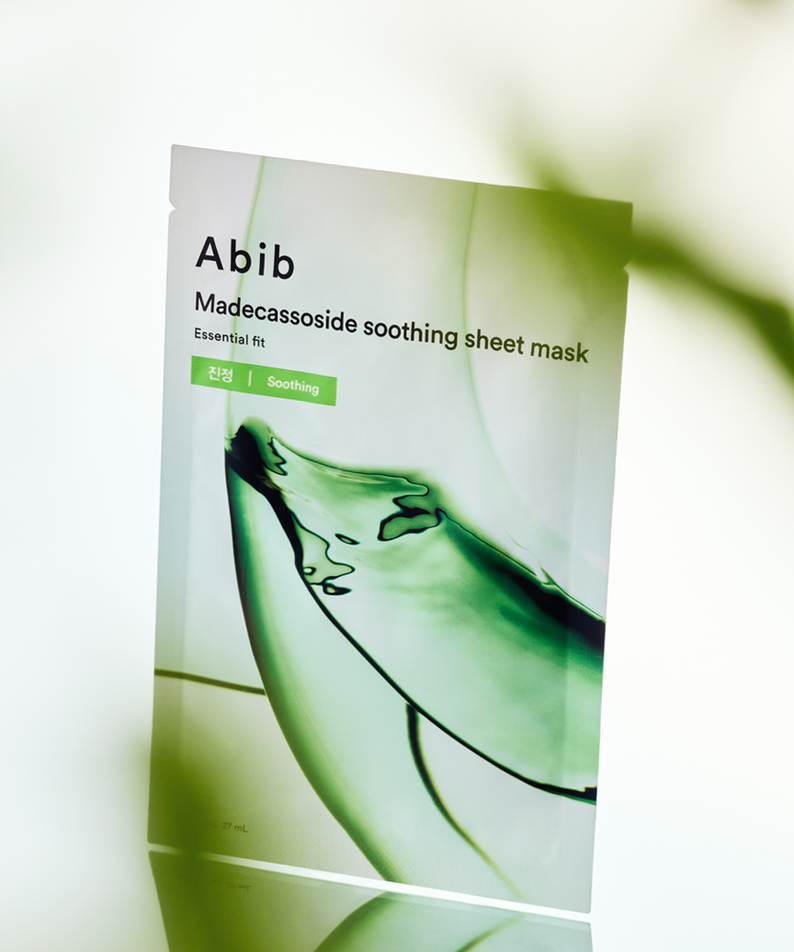 ABIB Essential Fit Sheet Mask Madecassoside Calming 1 Sheet
