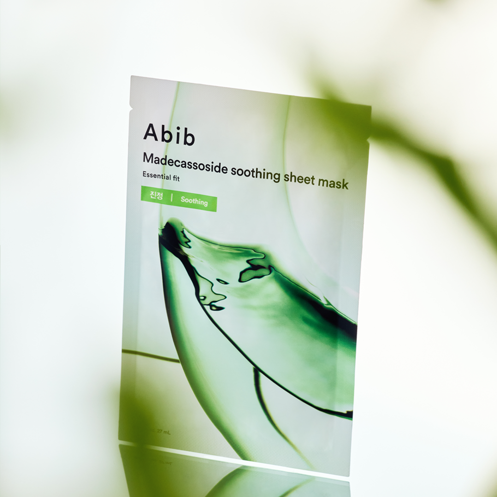 ABIB Essential Fit Sheet Mask Madecassoside 10 Sheets Set of 3