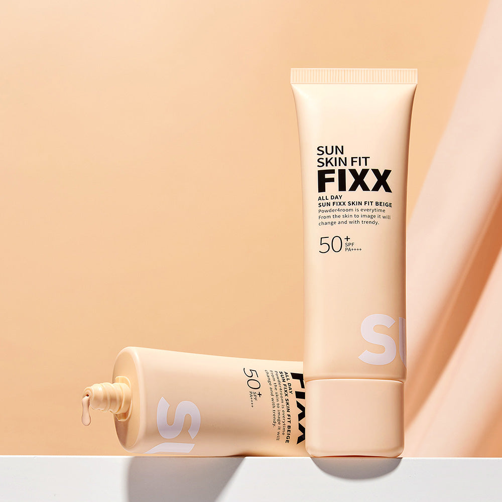 SO NATURAL All Day Sun Fixer Skin Fit Beige 50ml SPF50+ PA++++