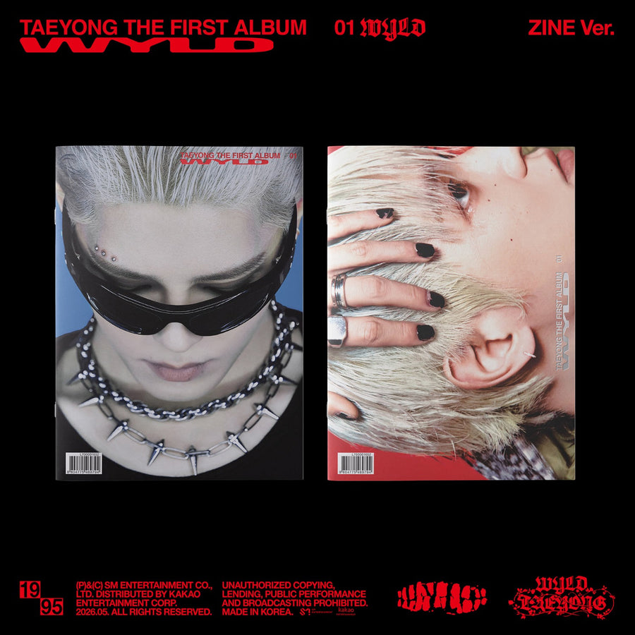 TAEYANG - 1st Full Album [WYLD] (Zine Ver.) (Random 1 of 2) - Album Kpop