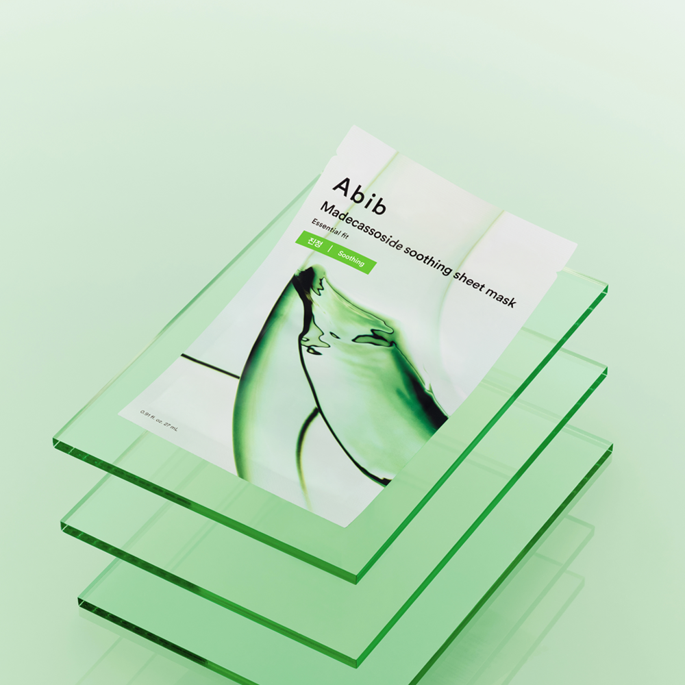 ABIB Essential Fit Sheet Mask Madecassoside Calming 10 Sheets