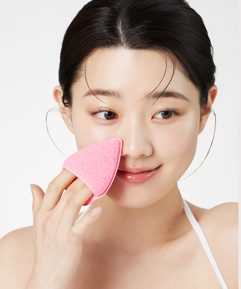 APRILSKIN Heart Shape Cleansing Puff