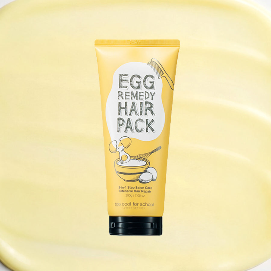 TOO COOL FOR SCHOOL Egg Remedy Hair Pack 200g (3 Pack)