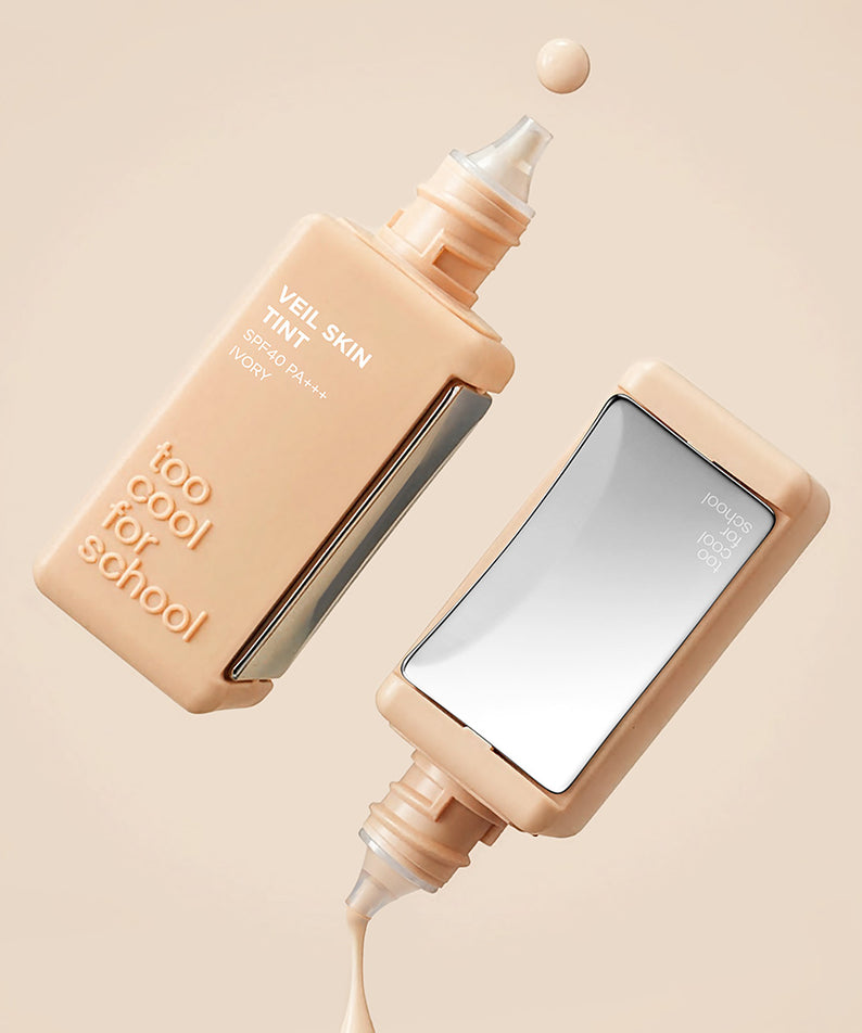 TOO COOL FOR SCHOOL Veil Skin Tint 35ml (+Dual Mirror Palette)