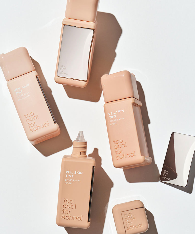 TOO COOL FOR SCHOOL Veil Skin Tint 35ml (+Dual Mirror Palette)
