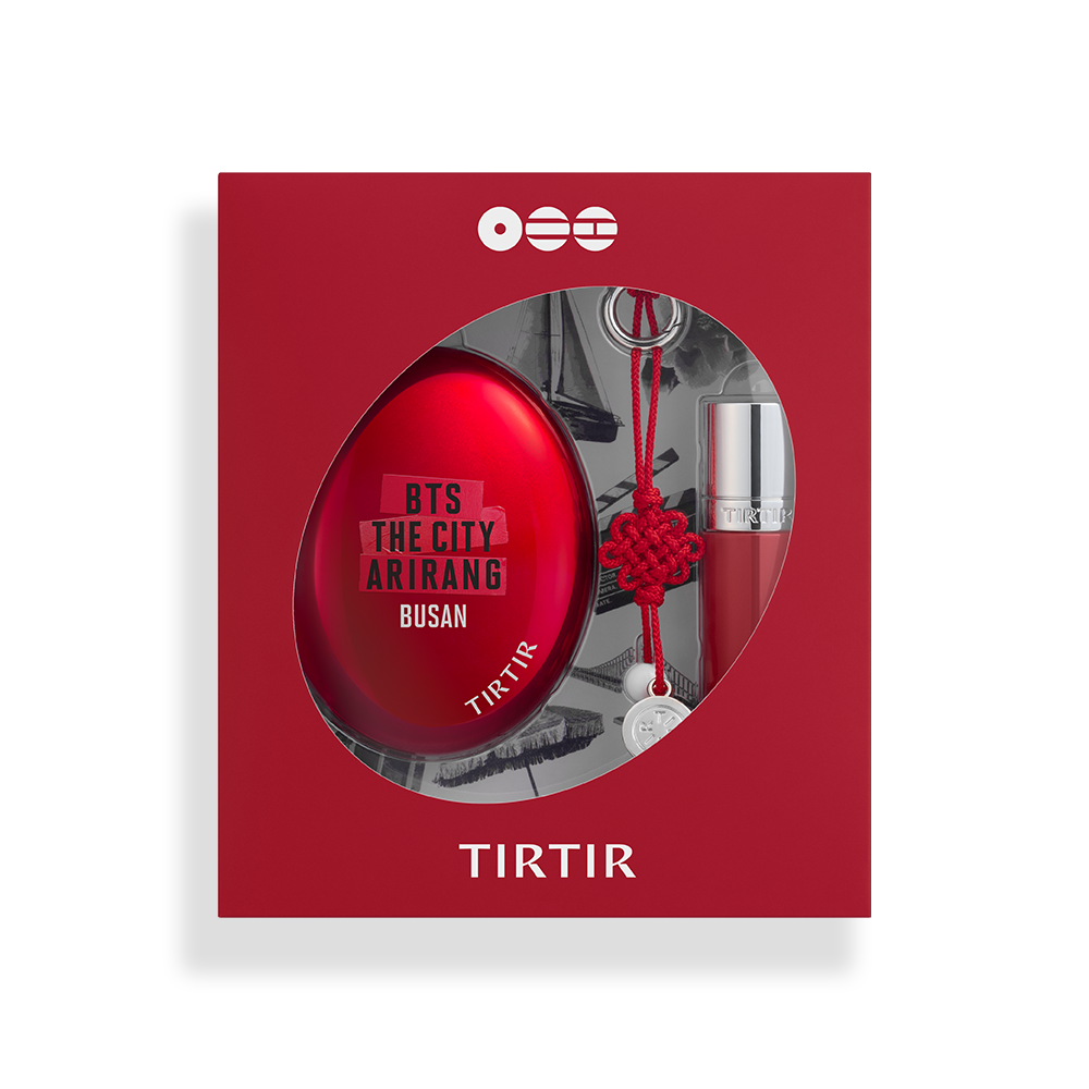 韓国ビューティーセット TIRTIR x BTS アイコニックレッドデュオ