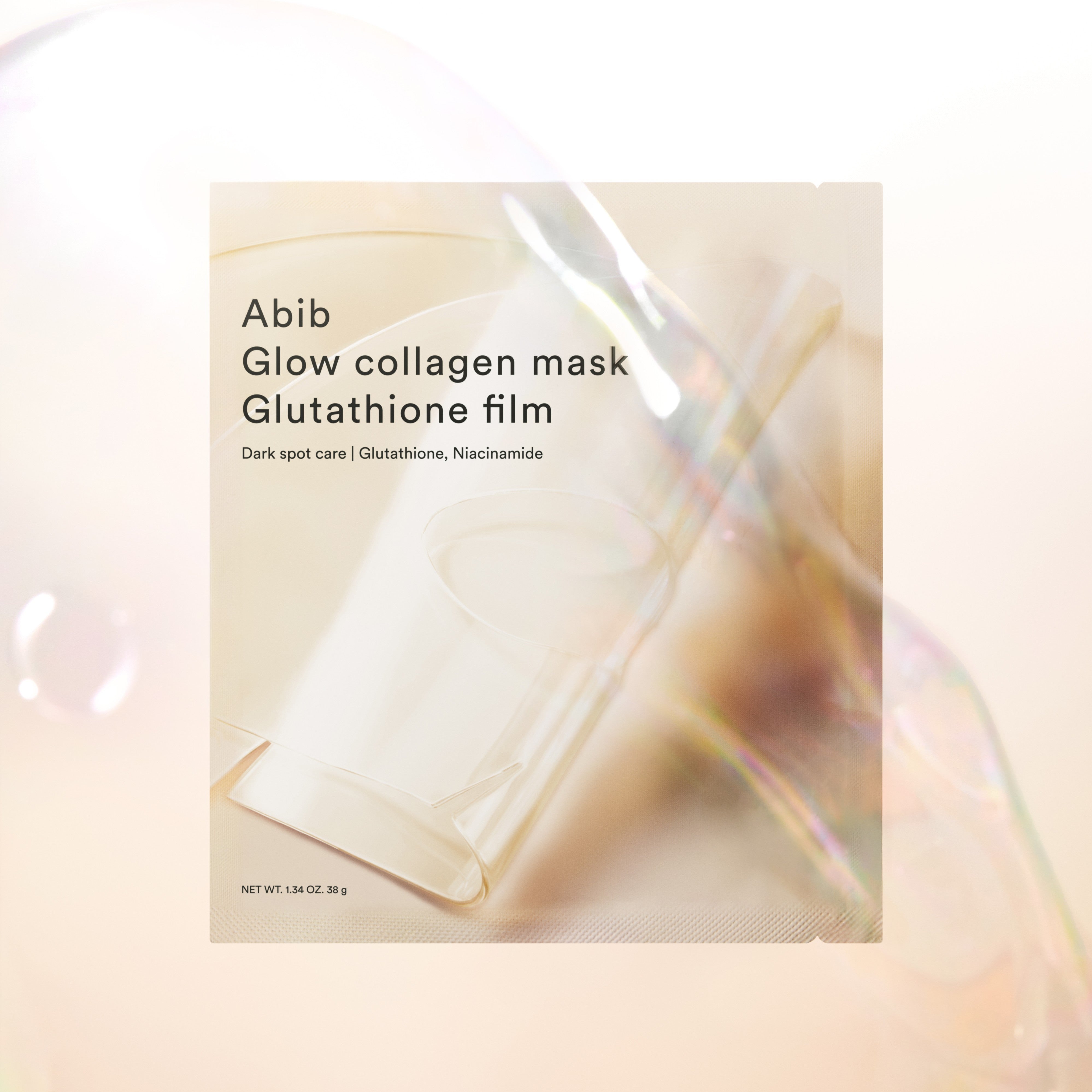 ABIB Glow Collagen Glutathione Film Mask 4 Sheets