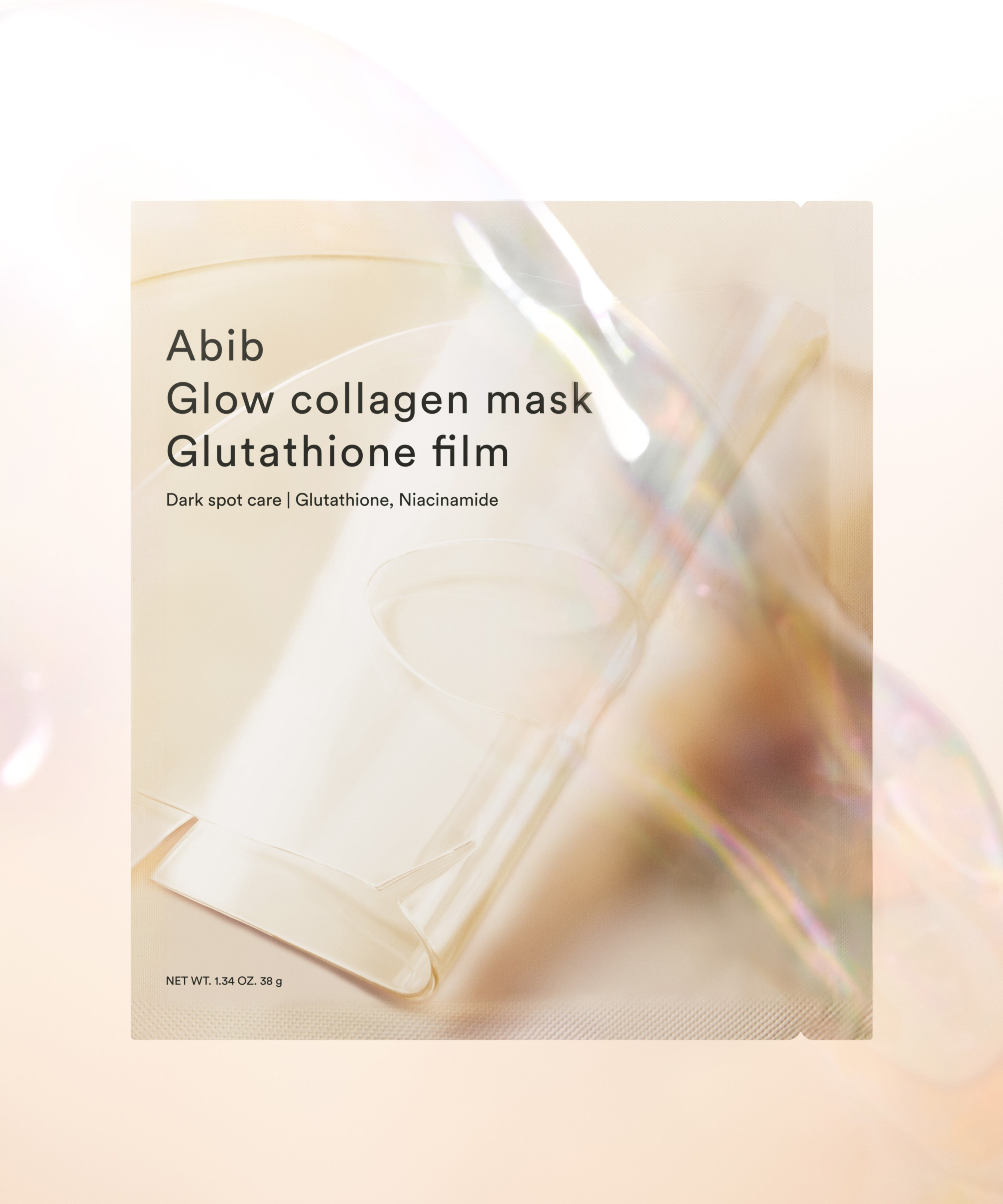 ABIB Glow Collagen Glutathione Film Mask Lounge 4 Sheets