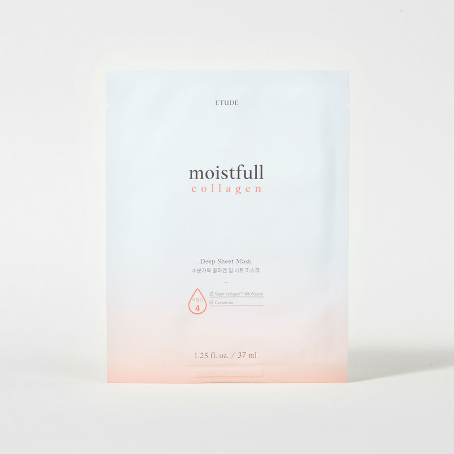 ETUDE Moisture-Rich Collagen Deep Sheet Mask 37ml