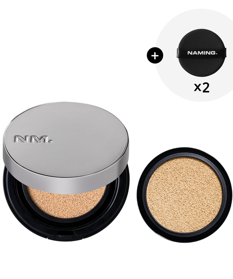 NAMING Layered Fit Cushion + Refill Set with Puff