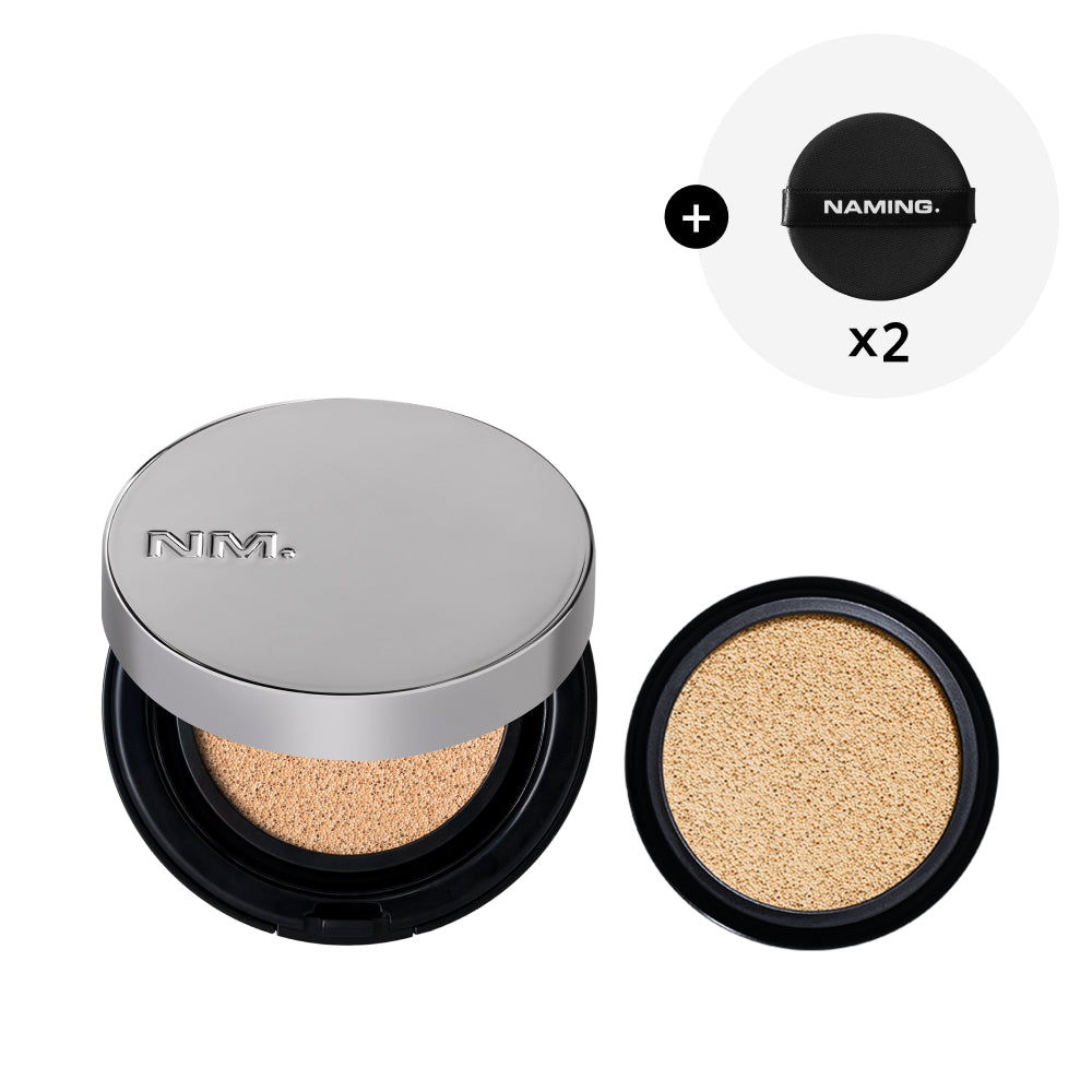 NAMING Layered Fit Cushion + Refill Set with Puff