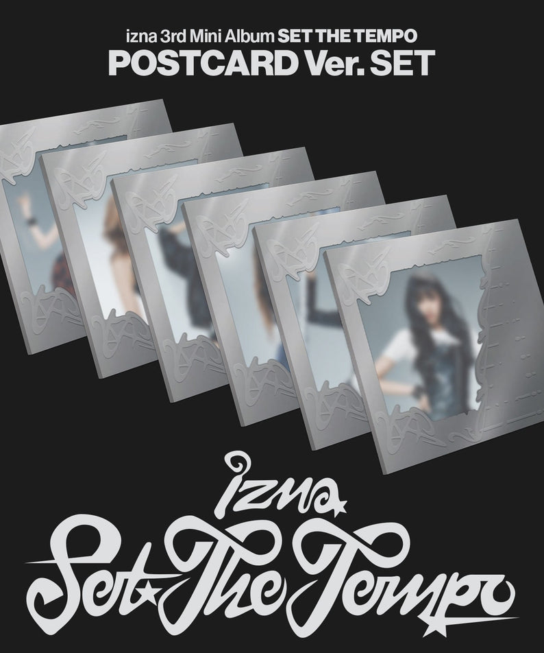 izna - [SET THE TEMPO] (POSTCARD Ver.) (Set of 6) - Kpop Album Koolseoul