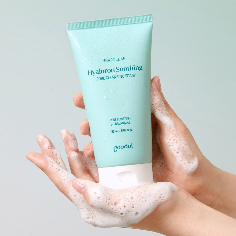 GOODAL Houttuynia Hyaluron Soothing Pore Cleansing Foam