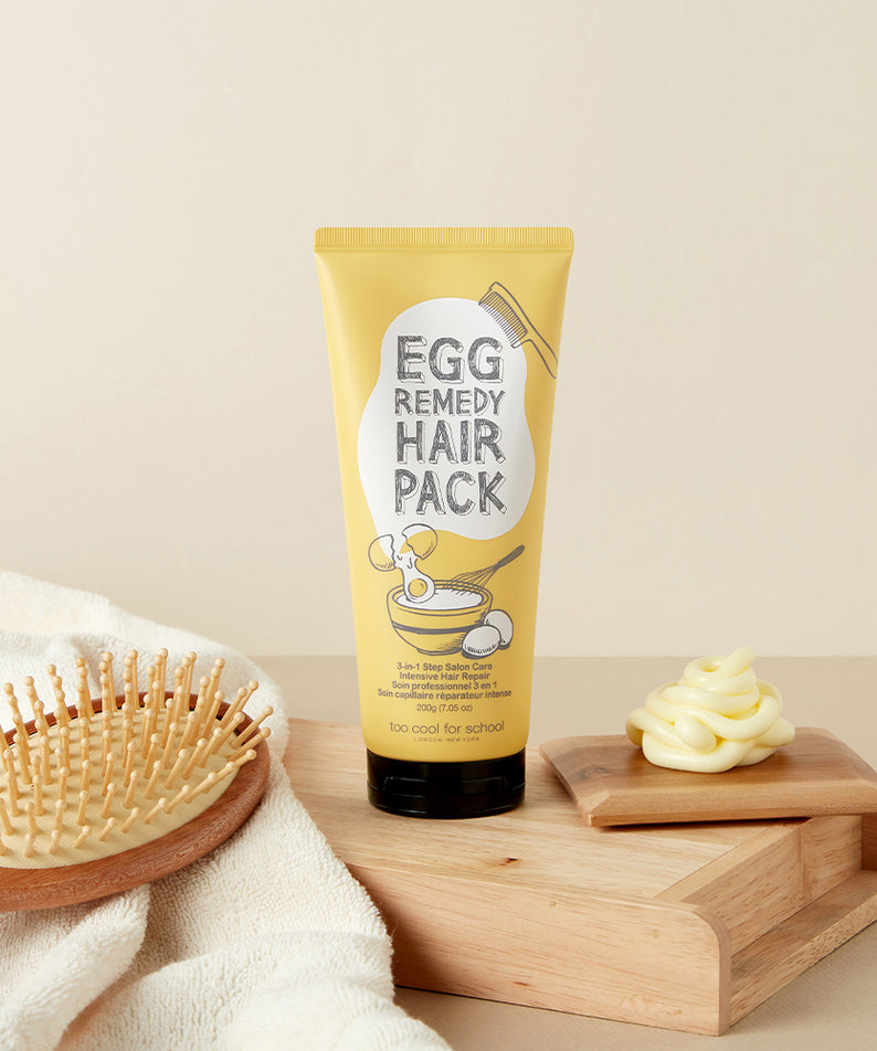 TOO COOL FOR SCHOOL Egg Remedy Hair Pack 200g (2 Pack)