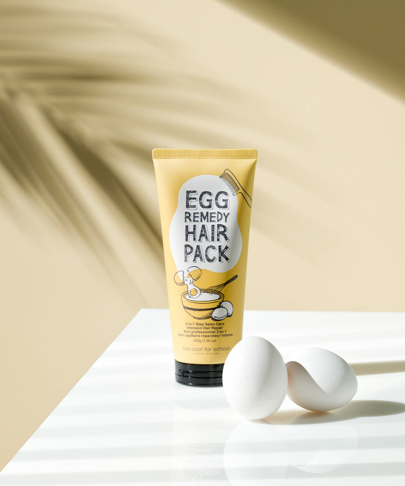 TOO COOL FOR SCHOOL Egg Remedy Hair Pack 200g (2 Pack)