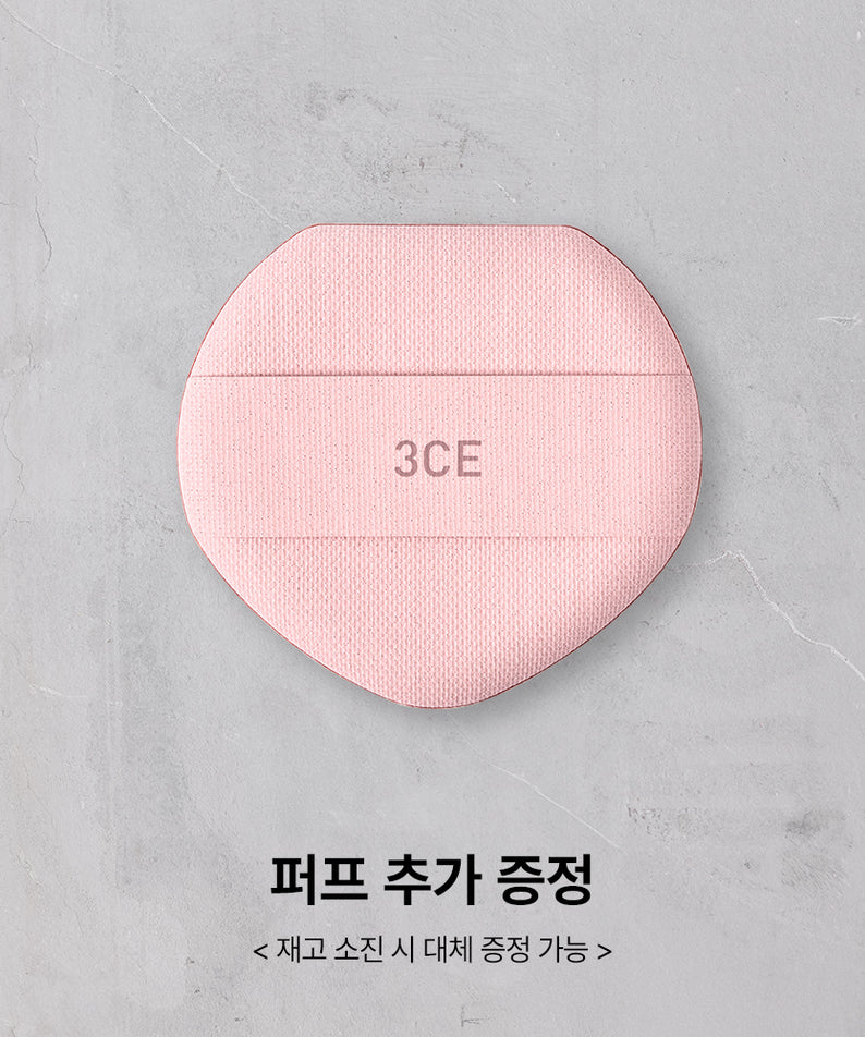 3CE Fitting Mesh Cover Cushion SPF40 PA+++