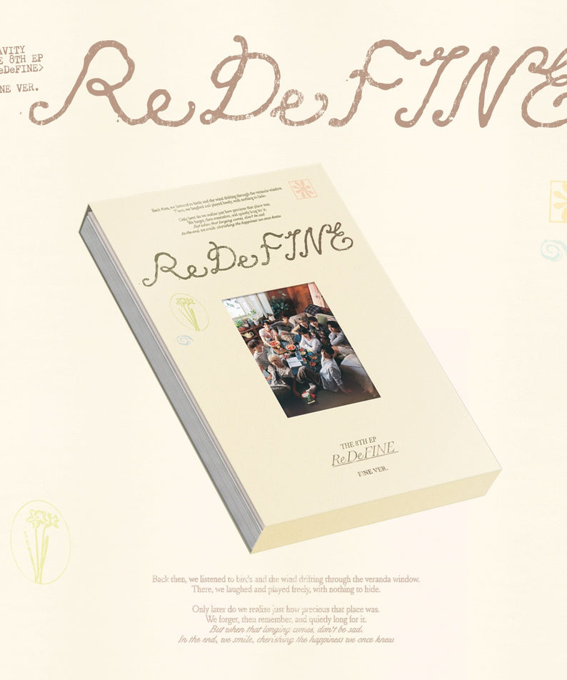 CRAVITY - CRAVITY THE 8TH EP [ReDeFINE] (FINE VER.) (Limited) - Kpop Album Koolseoul
