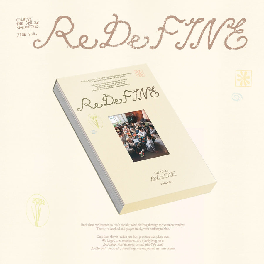 CRAVITY - CRAVITY THE 8TH EP [ReDeFINE] (FINE VER.) (Limited) - Album Kpop