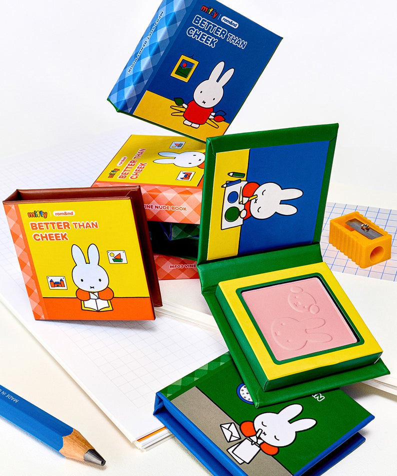 ROM&ND x Miffy Better Than Cheek Book
