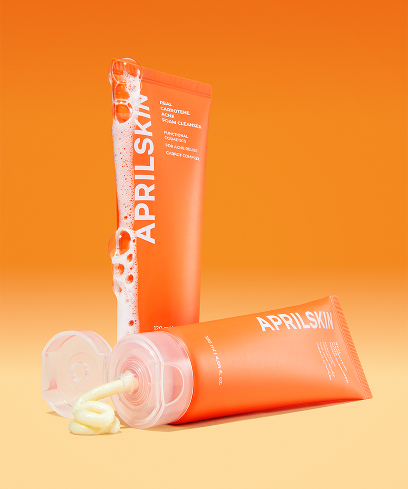 APRILSKIN Carotene Acne Foam Cleanser