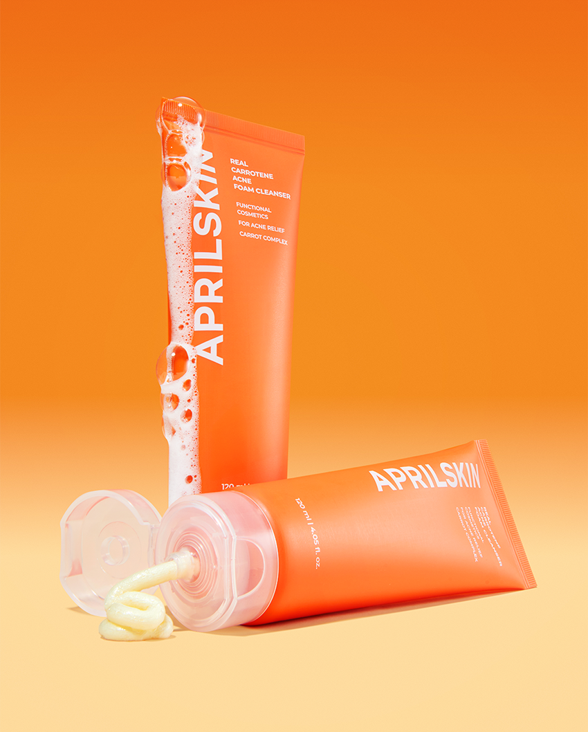 APRILSKIN Carotene Acne Foam Cleanser