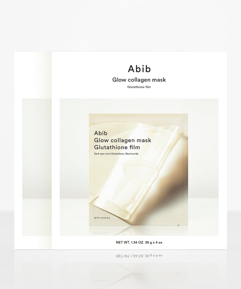 ABIB Glow Collagen Glutathione Film Mask 4 Sheets Set of 2
