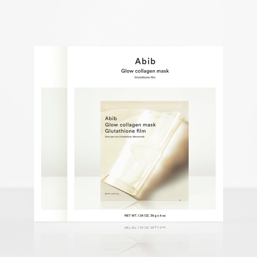 ABIB Glow Collagen Glutathione Film Mask 4 Sheets Set of 2