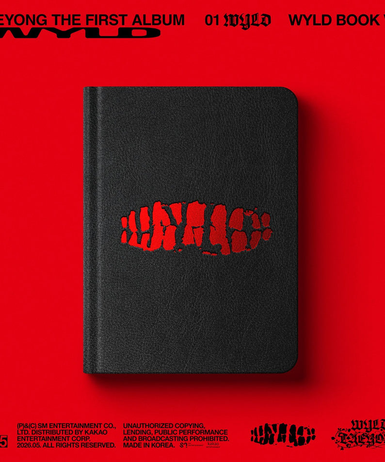 TAEYANG - 1st Full Album [WYLD] (WYLD BOOK Ver.) - Kpop Album Koolseoul