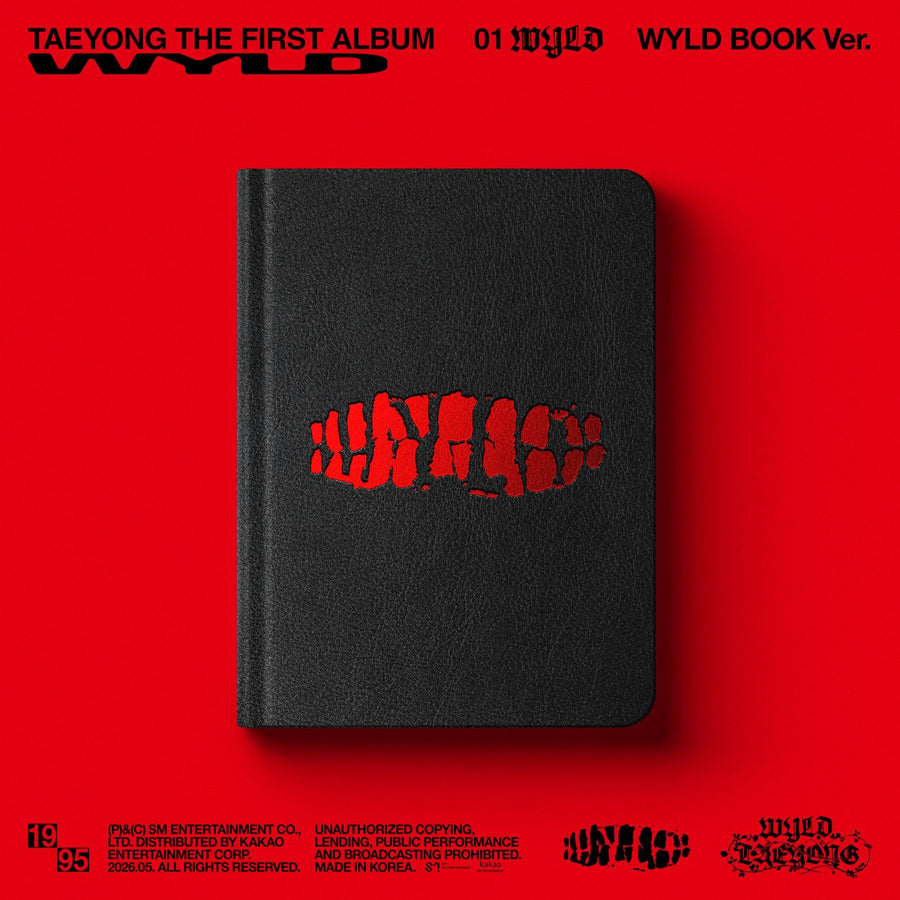 TAEYANG - 1st Full Album [WYLD] (WYLD BOOK Ver.) - Album Kpop