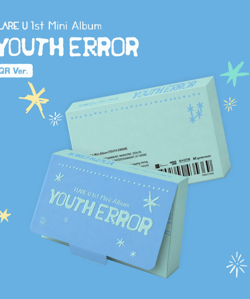 FLARE U - 1st Mini Album [YOUTH ERROR] (QR Ver.) - Kpop Album Koolseoul