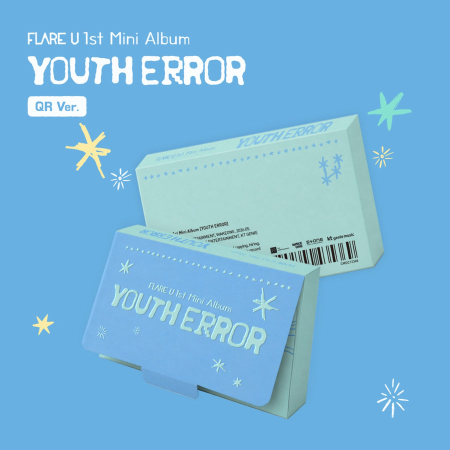 FLARE U - 1st Mini Album [YOUTH ERROR] (QR Ver.) - Album Kpop
